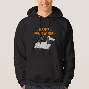 Moletom Happy Halloweiner Dachshund Ghost