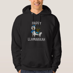 Moletom Happy Llamakkah Hanukkah Llama Menorah Chanukah Al