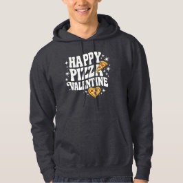 Moletom Happy Pizza Valentine Funny Pizza Love Design