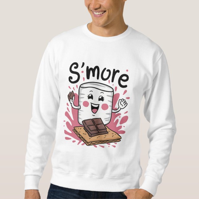 Moletom Happy S'more Connoisseur com Chocolate (Frente)