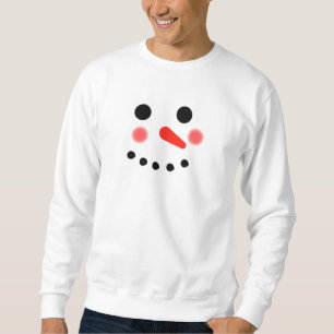 Moletom Happy Snowman Face Sweet
