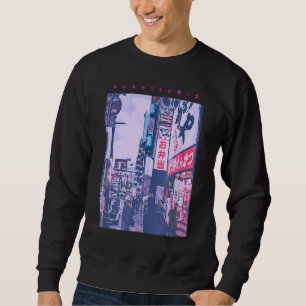 Moletom Harajuku Tokyo Streetwear Tendência Estética