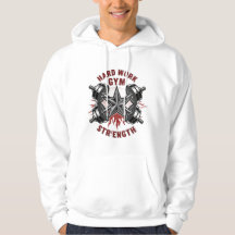 HARD WORK GYM FORÇA – Design Ousado de Estrela de 