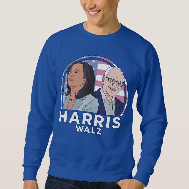 Moletom Harris Walz Election (Frente)