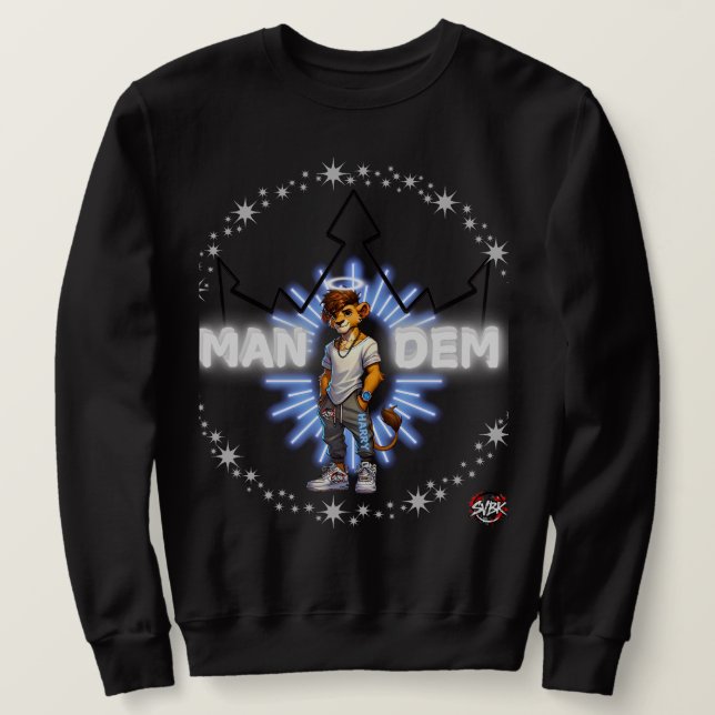 Moletom Harry - Coleção de Mandem - SVBK - SÍLVERBCK Suore (Frente do Design)