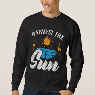 Moletom Harvest The Sun Renewable Energy Sun Solar Power S