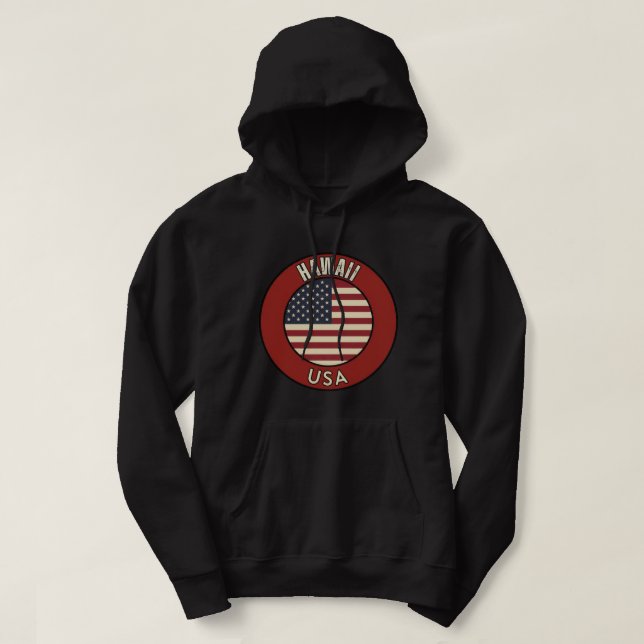 Moletom Havaí Estados Unidos da América (Frente do Design)