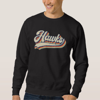 Moletom Hawks Sports Name Vintage Retro Gift Men Boy