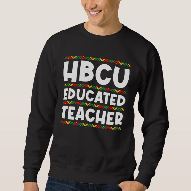 Moletom HBCU Apparel Historical Black College HBCU Educate (Frente)