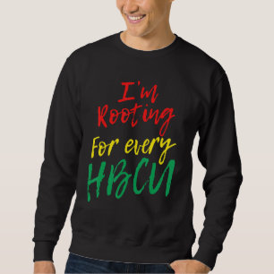 Moletom HBCU Black History Month, estou torcendo por todos