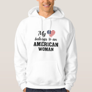 Moletom Heart American Woman