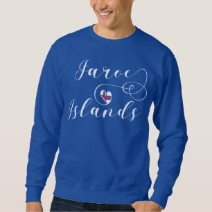 Moletom Heart Faroe Islands Flag, Faroe Islander
