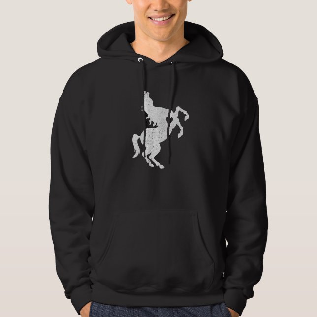 Moletom Heart Horse Graphic Horse Lover Equestrian Rider H (Frente)