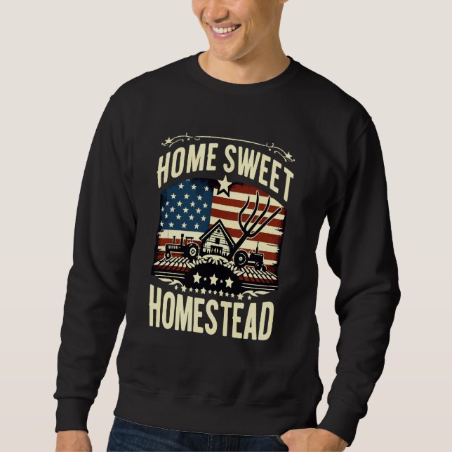 Moletom Heartland Living: Home Sweet Homestead Trabalho de (Frente)