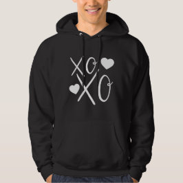 Moletom Hearts Love Xoxo White Hearts Dia de os namorados