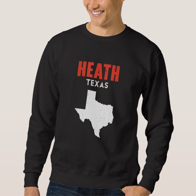 Moletom Heath Texas EUA State America Viagem Texas (Frente)
