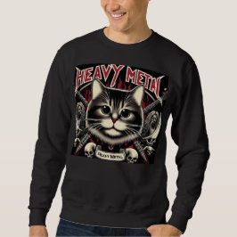 Moletom Heavy Metal Cat