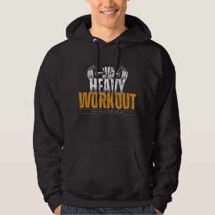 Moletom Heavy Workout No Pain No Gain