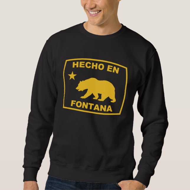 Moletom Hecho en Fontana California Republic Pacific Coast (Frente)