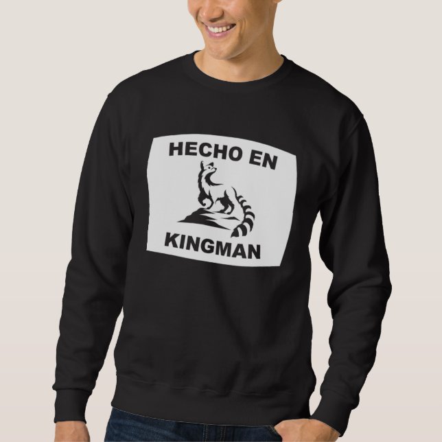 Moletom Hecho en Kingman Arizona Ringtail State Animal (Frente)
