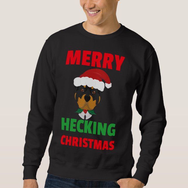 Moletom Hecking Bamboozled Rottweiler Natal (Frente)