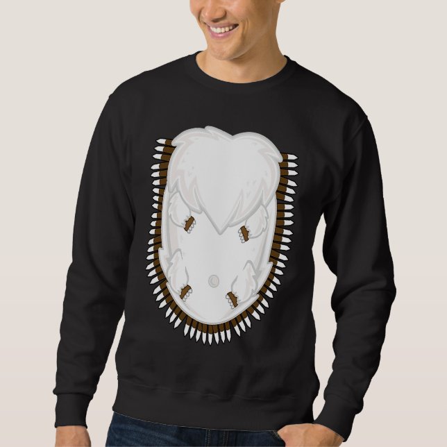 Moletom Hedgehog Halloween Costume Cute Belly Hairy Men Wo (Frente)