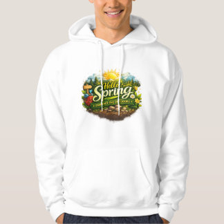 Moletom Hello Spring Adventure Logo