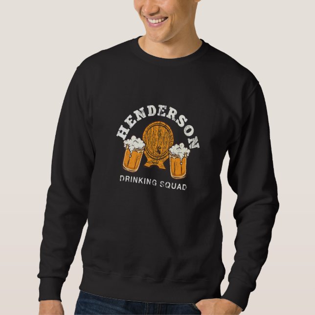 Moletom Henderson Bebendo Squad Nevada Homebrewing Nv Bre (Frente)