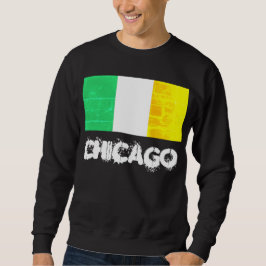 Moletom Herança de Chicago Irlanda com Bandeira Irlandesa