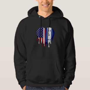 Moletom Herança hispânica hispânica americana Flag Hea