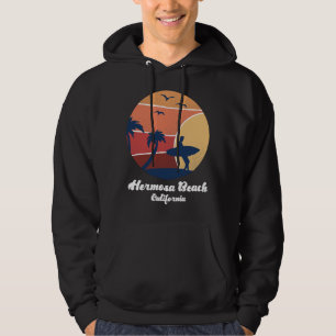 Moletom Hermosa Beach California Surfing Surfer Vintage Su
