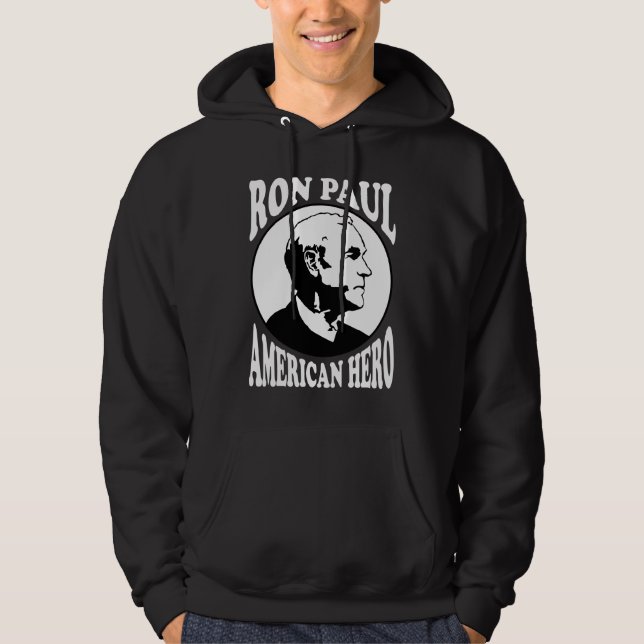 Moletom Herói do americano de Ron Paul (Frente)