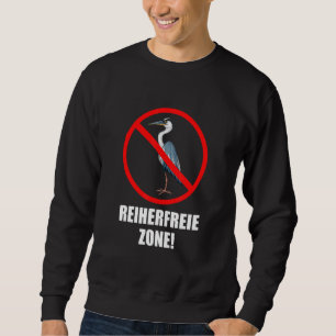 Moletom Heron Free Zone Fish Heron Repel Pond