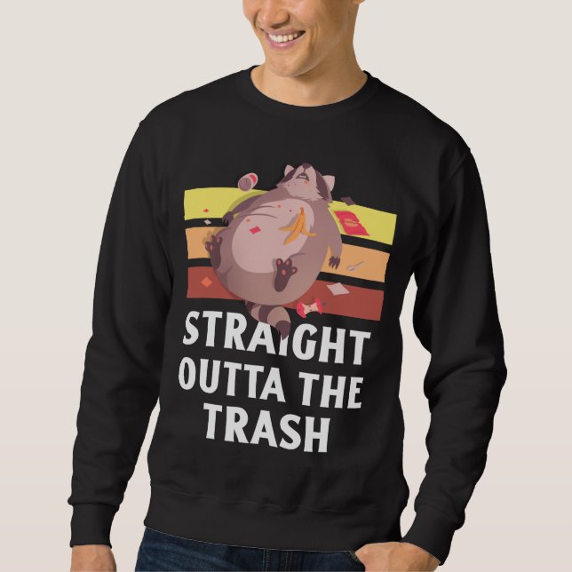 Moletom Hetero De Lixo Panda Para Fora Do Acampamento Engr (Frente)