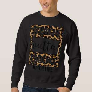 Moletom Hetero fora da paciência Leopard Momlife