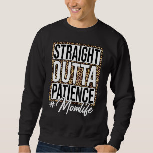 Moletom Hetero Leopardo Fora da Paciência Mãe Mãe Mãe