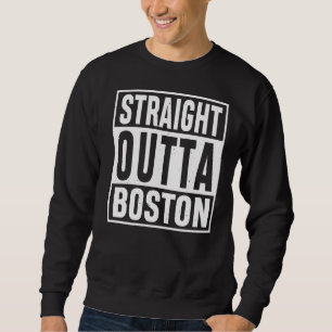 Moletom Hetero Outta Boston Massachusetts Visitantes Tee
