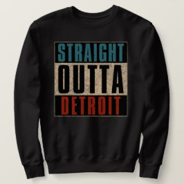 Moletom Hetero Outta Detroit Michigan MI