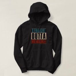 Moletom Hetero Outta Milwaukee Wisconsin WI
