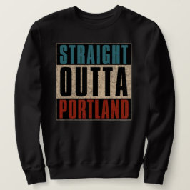 Moletom Hetero Outta Portland Oregon OR