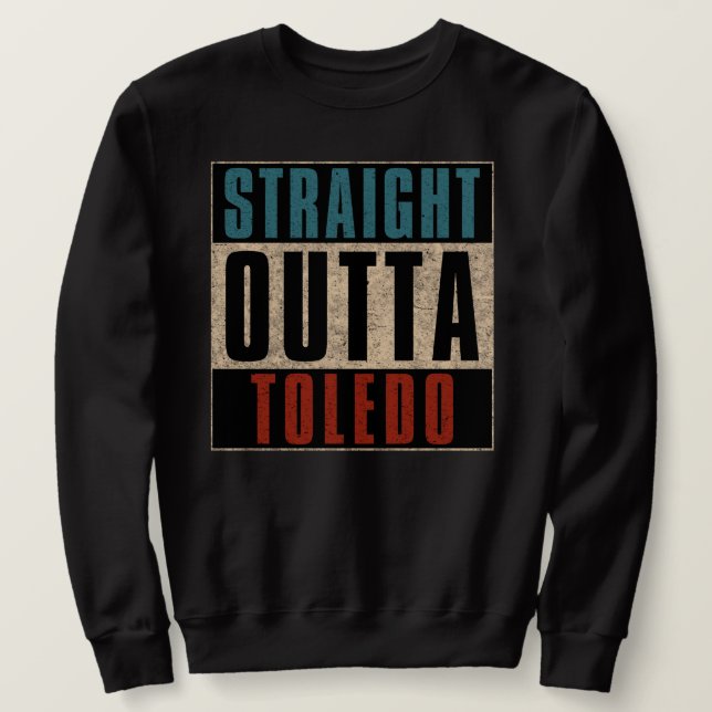 Moletom Hetero Outta Toledo Ohio OH (Frente do Design)