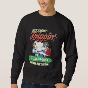 Moletom Hetero Trippin Para O Luxemburgo Com Minha Família