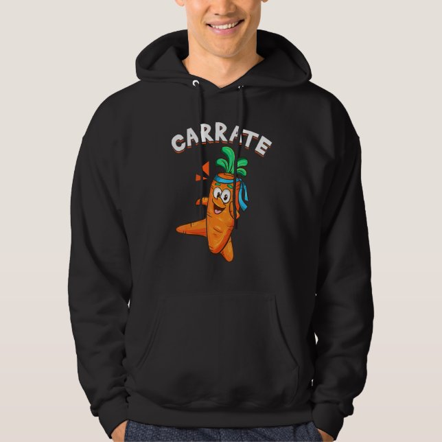 Moletom Hilariy Veggie Vegetable Pun Carrate Carr (Frente)