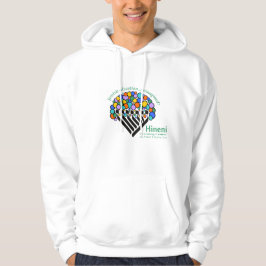 Moletom Hineni Learning Center Men's Hoodie - White