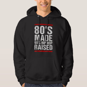 Moletom Hip Hop criado de 90's com o anos 80 1