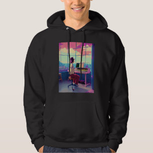 Moletom Hip hop lo fi chillhop batidas relaxantes estética