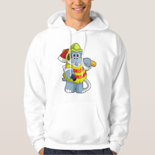 Moletom Hippo como Bombeiro com Ax