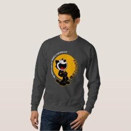 Moletom História em quadrinhos Cartoon Cat | Masculinos