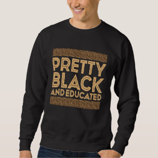 Moletom História Negra Bonito Mês Preto E Educado