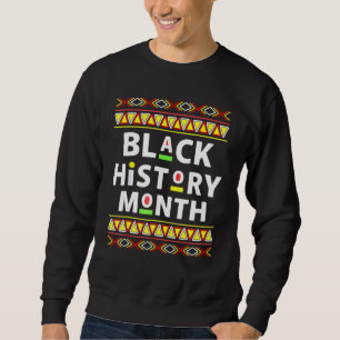 Moletom História Negra Mês 24 7 Bhm Homens Do Orgulho Afri